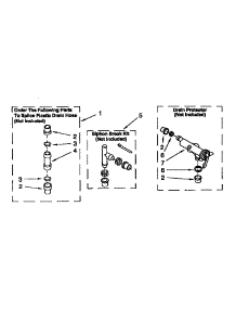 Water System parts for Kenmore Washer 110.92583800 (11092583800, 110 92583800) from AppliancePartsPros.com