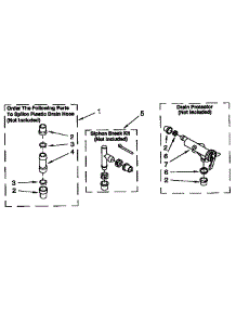 Water System Parts parts for Kenmore Washer 110.92584100 (11092584100, 110 92584100) from AppliancePartsPros.com