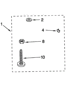 Miscellaneous Parts parts for Kenmore Washer 110.92584800 (11092584800, 110 92584800) from AppliancePartsPros.com