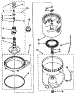 Agitator, Basket And Tub Parts