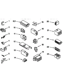 Wiring Harness parts for Kenmore Washer 110.92585110 (11092585110, 110 92585110) from AppliancePartsPros.com