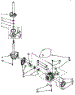 Brake, Clutch, Gearcase, Motor And Pump