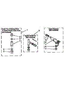 Water System parts for Kenmore Washer 110.92585810 (11092585810, 110 92585810) from AppliancePartsPros.com