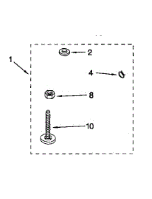 Miscellaneous parts for Kenmore Washer 110.92586200 (11092586200, 110 92586200) from AppliancePartsPros.com