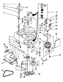 Drive Parts parts for Kenmore Washer 110.83371720 (11083371720, 110 83371720) from AppliancePartsPros.com