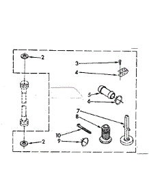 Miscellaneous Parts parts for Kenmore Washer 110.83372320 (11083372320, 110 83372320) from AppliancePartsPros.com