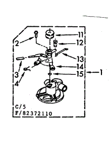 Water Pump Parts parts for Kenmore Washer 110.83372810 (11083372810, 110 83372810) from AppliancePartsPros.com