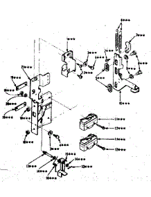 Latch Mechanism parts for Kenmore Microwave 564.9917710 (5649917710, 564 9917710) from AppliancePartsPros.com