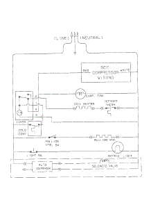 Wiring Schematic parts for Kenmore Refrigerator 253.69137991 (25369137991, 253 69137991) from AppliancePartsPros.com