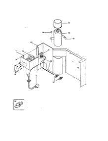 Control parts for Kenmore Air Conditioner 253.70055990 (25370055990, 253 70055990) from AppliancePartsPros.com
