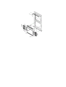 Window Mounting parts for Kenmore Air Conditioner 253.70055993 (25370055993, 253 70055993) from AppliancePartsPros.com