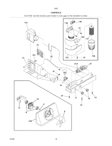 Controls parts for Kenmore Refrigerator 253.54624407 (25354624407, 253 54624407) from AppliancePartsPros.com