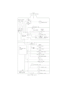 Wiring Schematic parts for Kenmore Refrigerator 253.54703403 (25354703403, 253 54703403) from AppliancePartsPros.com