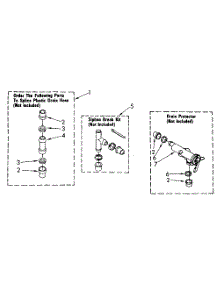 Water System parts for Kenmore Washer 110.82984700 (11082984700, 110 82984700) from AppliancePartsPros.com