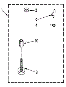 Miscellaneous parts for Kenmore Washer 110.82984730 (11082984730, 110 82984730) from AppliancePartsPros.com