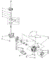 Brake, Clutch, Gearcase, Motor And Pump