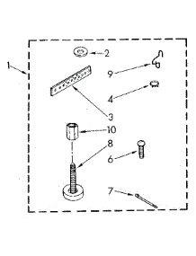 Miscellaneous parts for Kenmore Washer 110.82992810 (11082992810, 110 82992810) from AppliancePartsPros.com