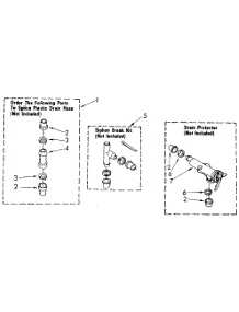Water System parts for Kenmore Washer 110.82993800 (11082993800, 110 82993800) from AppliancePartsPros.com