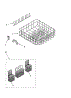 Lower Rack Parts, Optional Parts (Not Included)