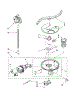 Pump, Washarm And Motor Parts
