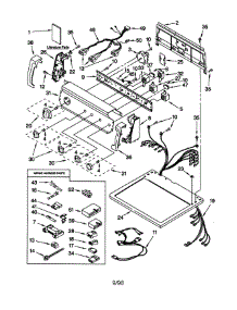 Top And Console parts for Kenmore Dryer 110.78932791 (11078932791, 110 78932791) from AppliancePartsPros.com