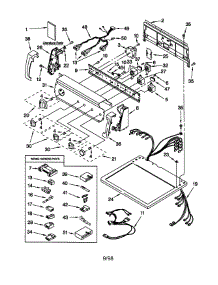 Top And Console parts for Kenmore Dryer 110.78974891 (11078974891, 110 78974891) from AppliancePartsPros.com
