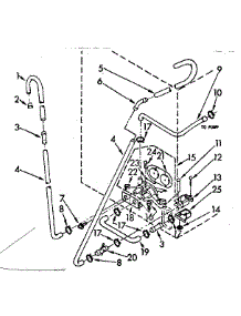 Water System Parts parts for Kenmore Washer 110.82383610 (11082383610, 110 82383610) from AppliancePartsPros.com