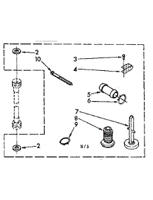 Miscellaneous Parts parts for Kenmore Washer 110.82383610 (11082383610, 110 82383610) from AppliancePartsPros.com