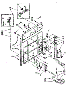 Rear Panel Parts parts for Kenmore Washer 110.82403120 (11082403120, 110 82403120) from AppliancePartsPros.com