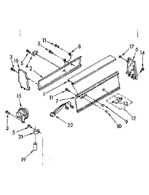 Console Parts parts for Kenmore Washer 110.82403120 (11082403120, 110 82403120) from AppliancePartsPros.com