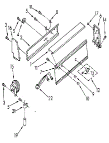 Console Panel parts for Kenmore Washer 110.82403130 (11082403130, 110 82403130) from AppliancePartsPros.com