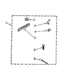 Miscellaneous parts for Kenmore Washer 110.82403800 (11082403800, 110 82403800) from AppliancePartsPros.com