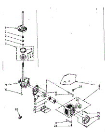 Brake, Clutch, Gearcase, Motor And Pump Parts parts for Kenmore Washer 110.82403820 (11082403820, 110 82403820) from AppliancePartsPros.com