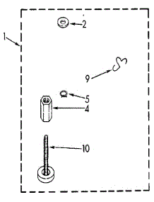 Miscellaneous parts for Kenmore Washer 110.82403830 (11082403830, 110 82403830) from AppliancePartsPros.com