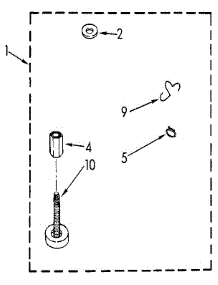 Miscellaneous parts for Kenmore Washer 110.82405130 (11082405130, 110 82405130) from AppliancePartsPros.com