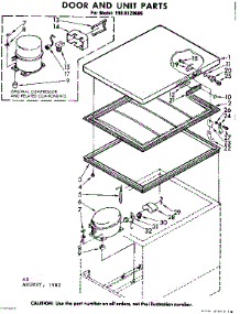Door And Unit Parts parts for Kenmore Heat Pump System 198.8120685 (1988120685, 198 8120685) from AppliancePartsPros.com