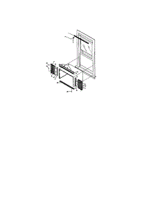 Window Mounting parts for Kenmore Air Conditioner 253.71055000 (25371055000, 253 71055000) from AppliancePartsPros.com