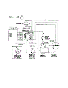 Wiring Diagram parts for Kenmore Air Conditioner 253.71055003 (25371055003, 253 71055003) from AppliancePartsPros.com