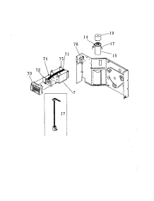 Control parts for Kenmore Air Conditioner 253.71055003 (25371055003, 253 71055003) from AppliancePartsPros.com