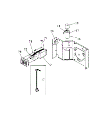 Control parts for Kenmore Air Conditioner 253.71055005 (25371055005, 253 71055005) from AppliancePartsPros.com