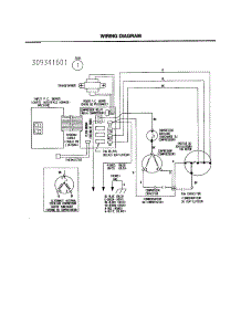 Wiring Diagram parts for Kenmore Air Conditioner 253.71055005 (25371055005, 253 71055005) from AppliancePartsPros.com