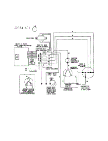 Wiring Diagram parts for Kenmore Air Conditioner 253.71055007 (25371055007, 253 71055007) from AppliancePartsPros.com