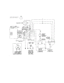 Wiring Diagram parts for Kenmore Air Conditioner 253.71055008 (25371055008, 253 71055008) from AppliancePartsPros.com