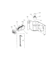 Control parts for Kenmore Air Conditioner 253.71055008 (25371055008, 253 71055008) from AppliancePartsPros.com
