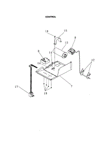 Controls parts for Kenmore Air Conditioner 253.71087000 (25371087000, 253 71087000) from AppliancePartsPros.com