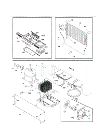 System parts for Kenmore Freezer 253.44753110 (25344753110, 253 44753110) from AppliancePartsPros.com