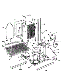 Unit Parts parts for Kenmore Refrigerator 253.48022890 (25348022890, 253 48022890) from AppliancePartsPros.com