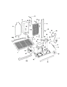 System parts for Kenmore Refrigerator 253.48022891 (25348022891, 253 48022891) from AppliancePartsPros.com