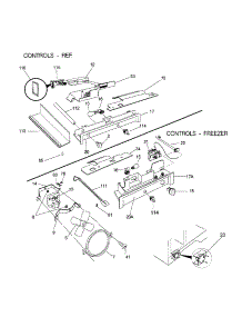 Controls parts for Kenmore Refrigerator 253.48027892 (25348027892, 253 48027892) from AppliancePartsPros.com