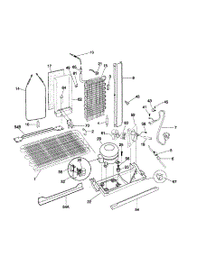 System parts for Kenmore Refrigerator 253.50683000 (25350683000, 253 50683000) from AppliancePartsPros.com